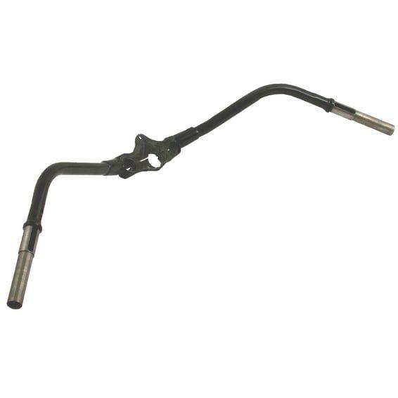 Early springer handlebar, offset, black