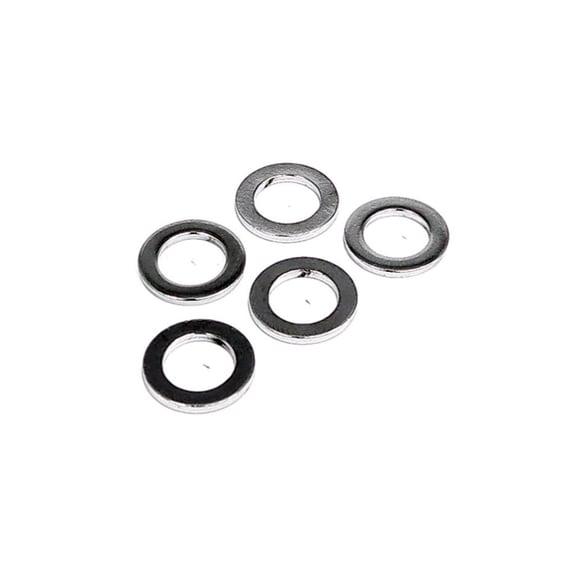 An-small od flatwasher, 1/2 chrome
