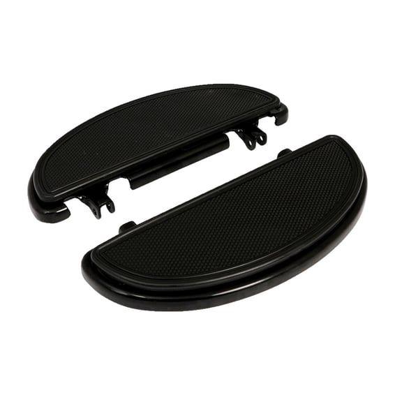 Oval early style floorboards. with dampers. Black