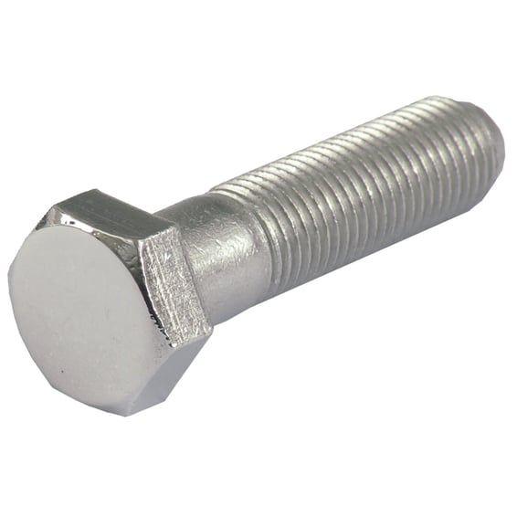 Hex bolt polished ss 3/8-16 x 3/4