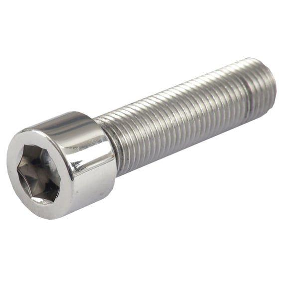 Allen bolt, polished ss 3/8-24 x 1 3/4