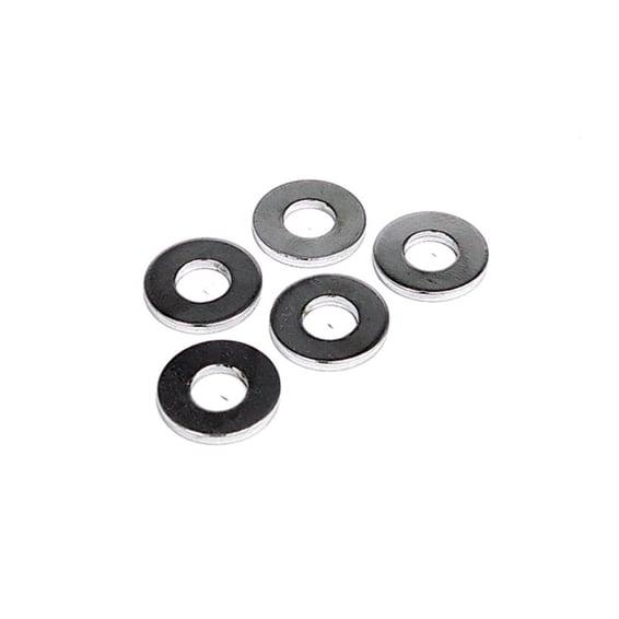 Chrome flat washers 5/16 inch - 25 pack