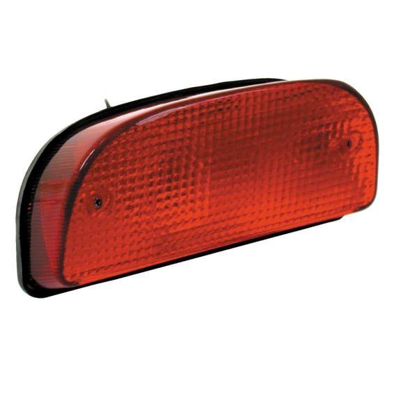 Custom Fat Bob taillight. Red lens