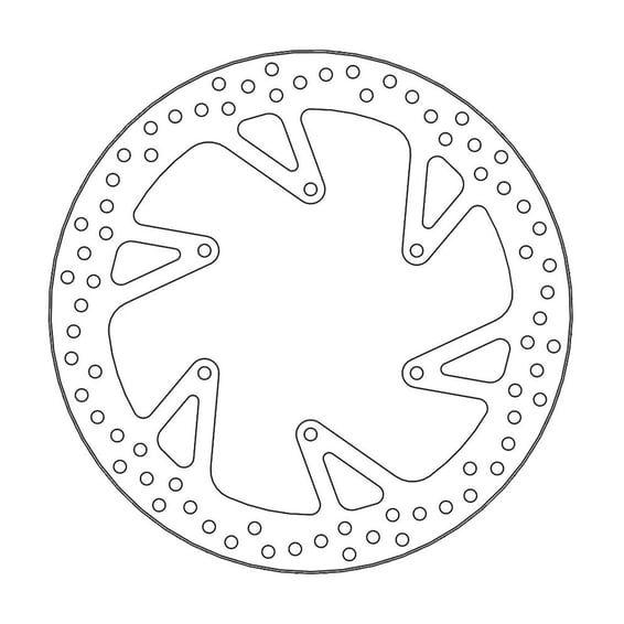 Halo series brake rotor