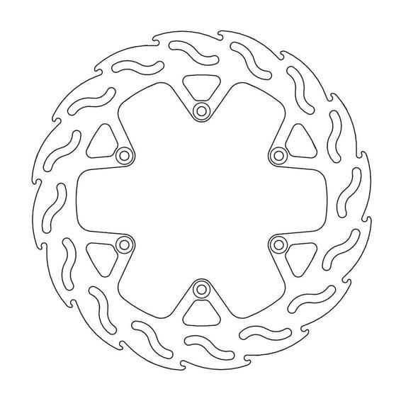 Flame series brake rotor