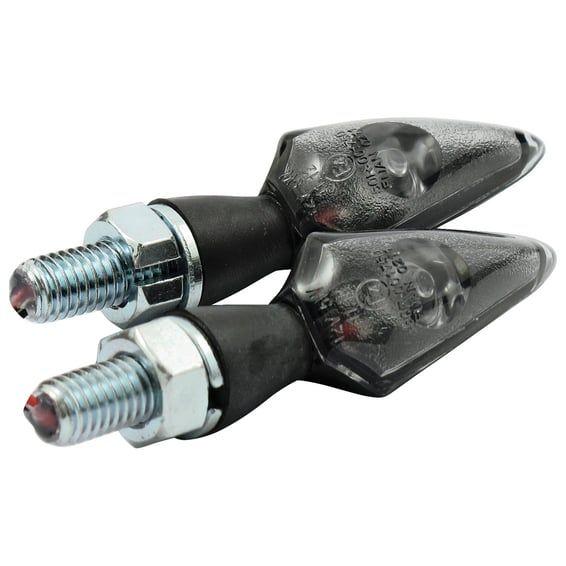 Stream, LED turn signal set. Black