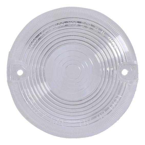 Replacement 3" bullet turn signal lens. Clear