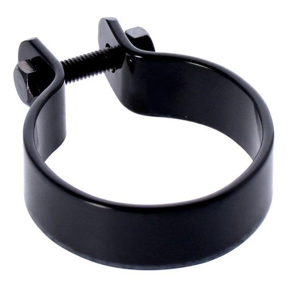 Muffler middle clamp 2" black