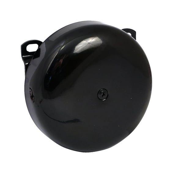 7" round CV air cleaner assembly. Black