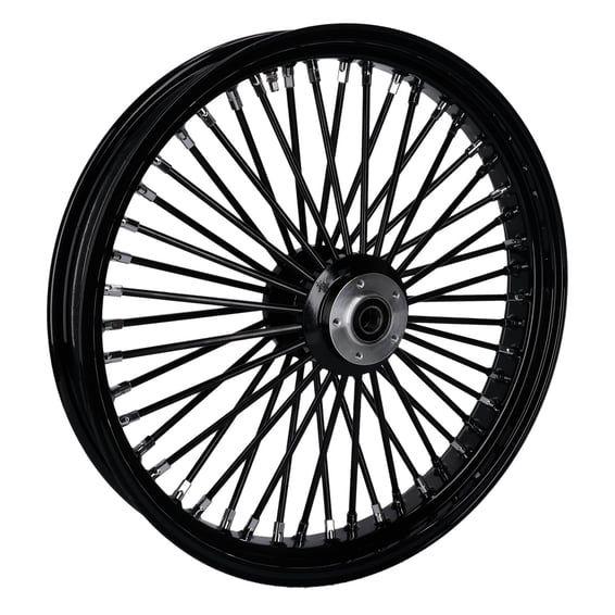 radial 48 fat spoke front wheel 3.50 x 23 SF black