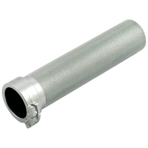 1" Whiskey throttle sleeve. Polished