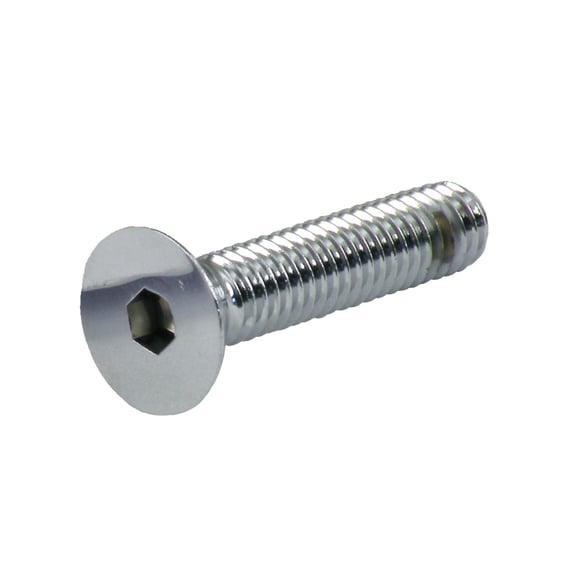 1/4-20 x 1 inch flathead allen bolt chr.
