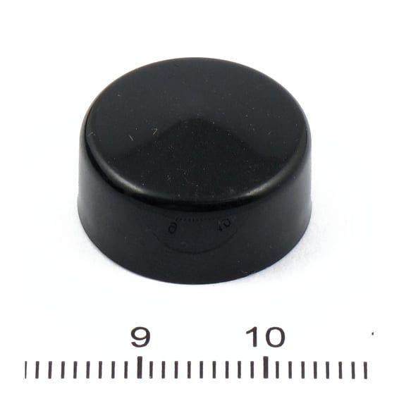 Smoothtopps push-on bolt covers 9/16" hex bolts/nuts. Black
