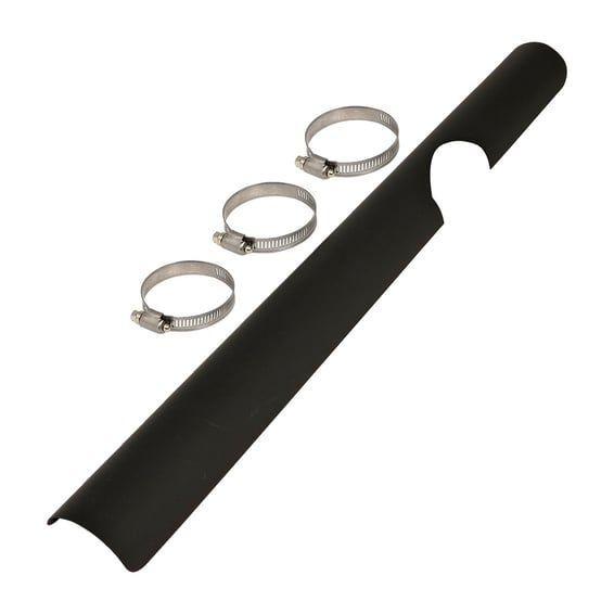 FLT header heat shield, lower right. Black
