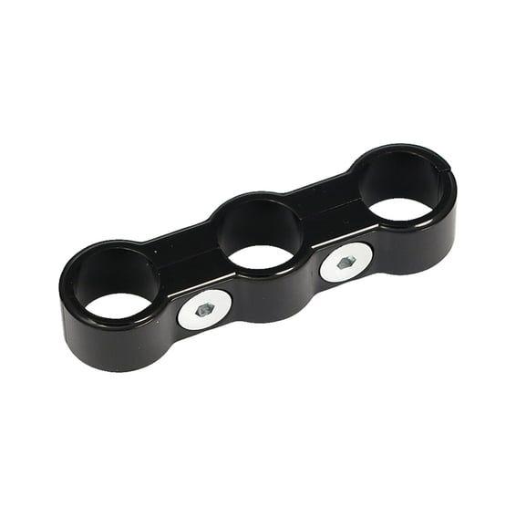 Triple hose separator. Black