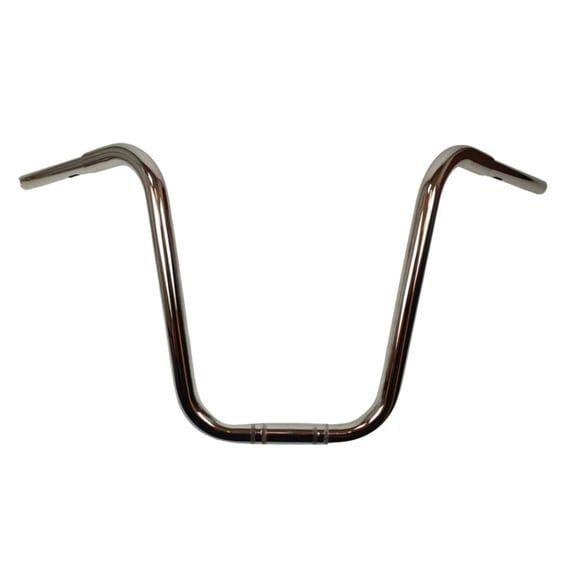 1-1/4" Apehanger. Chrome. 17" high
