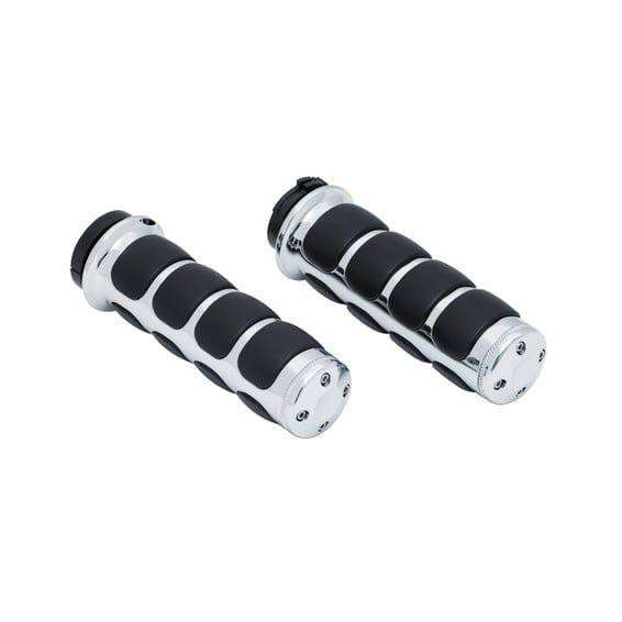 ISO grips. Chrome
