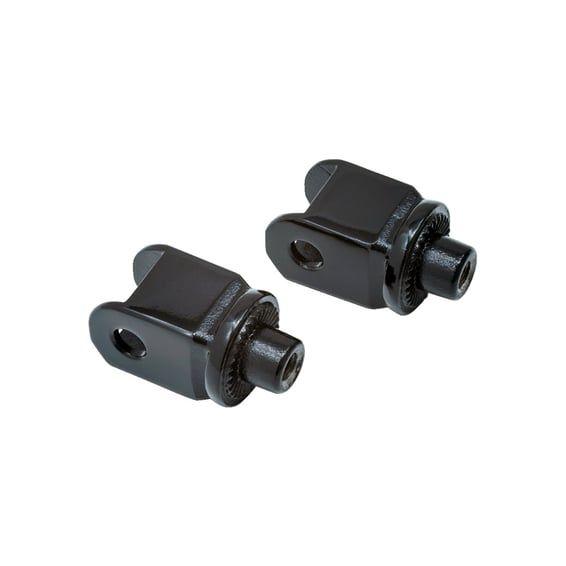 Footpeg adapter splined gloss black