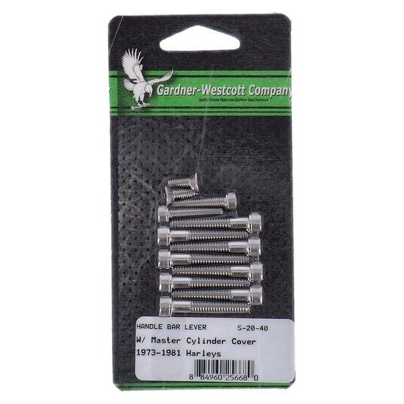 Handlebar control screw kit, ss allen