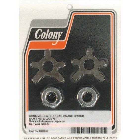 brake shaft lock & nut kit