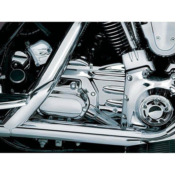Oil line cover & transmission shroud