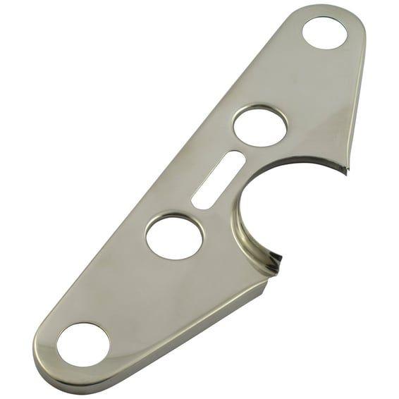 Top triple tree cover, stainless. 3.5" spacing