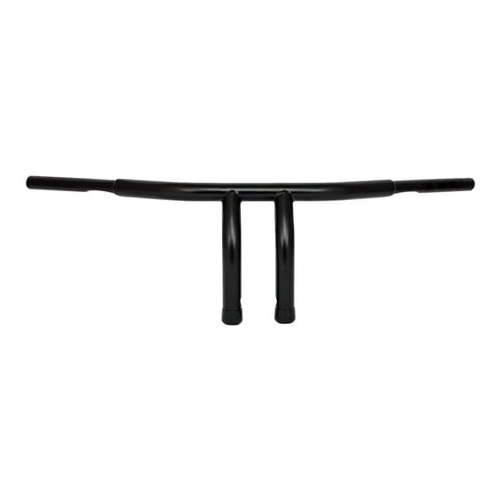 Fat 1-1/4" tiller bar, 8" rise, black