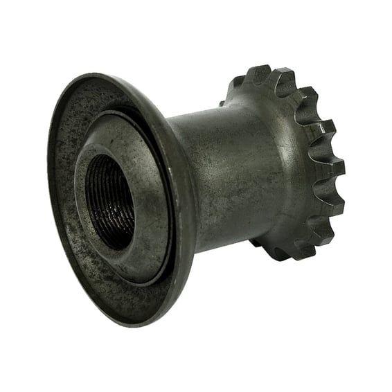Stem crown nut, Springer forks. Black