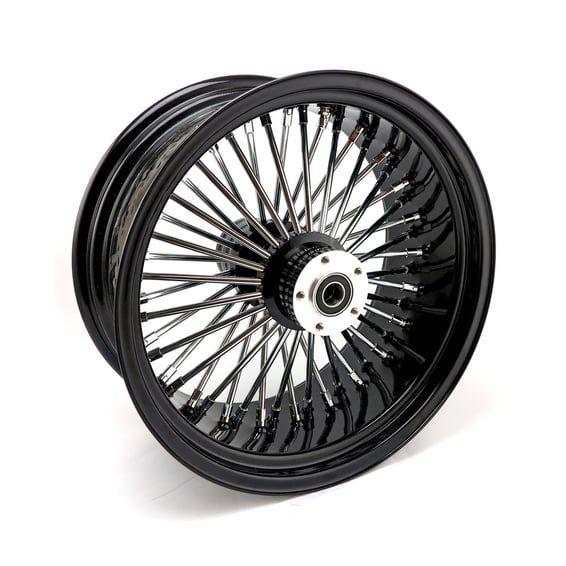 radial 48 fat spoke rear wheel 8.50 x 18 black