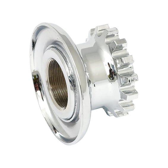 Stem crown nut, Springer forks. Chrome