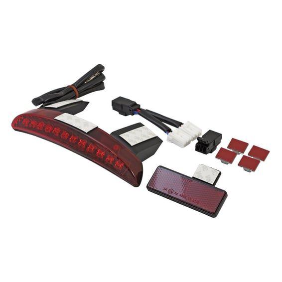Chopped fender edge LED taillight. Smoke lens