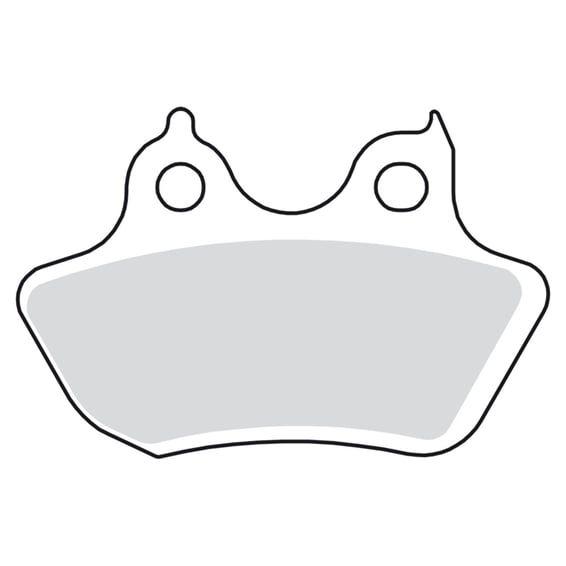brake pads. V-Pad semi sintered copper