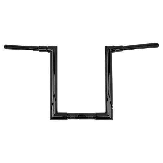 1-1/2" Jason bar, 14" rise. Black
