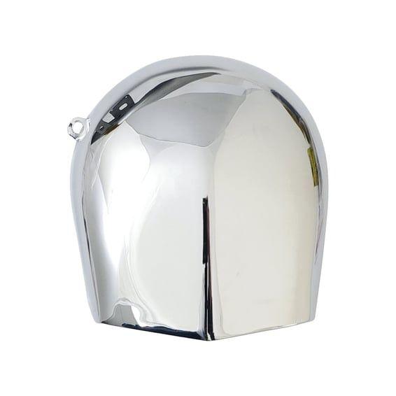 Horn cover, low note. Chrome