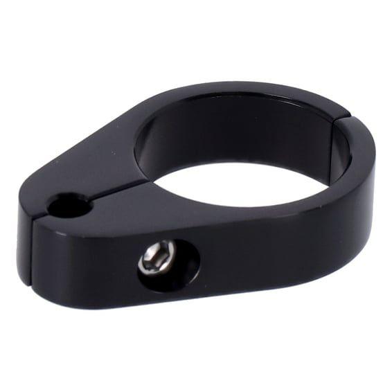 2-piece frame cable clamp. Throttle. Black