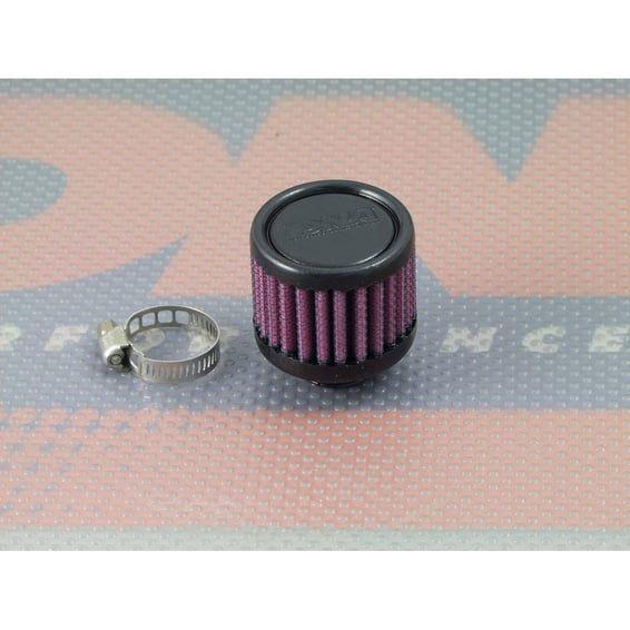 DNA crank case vent filter rubber top female oval