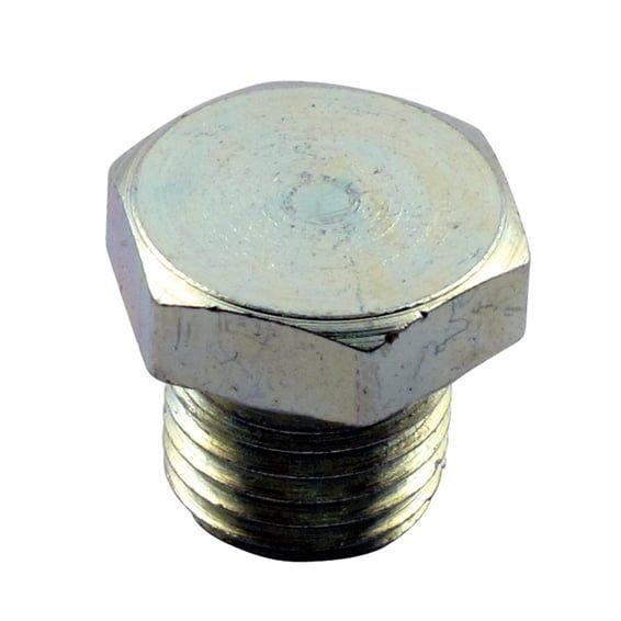 Crankcase drain plug / oil pump plug. Zinc