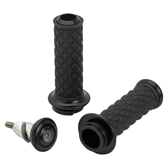 Alumicore grips. Black