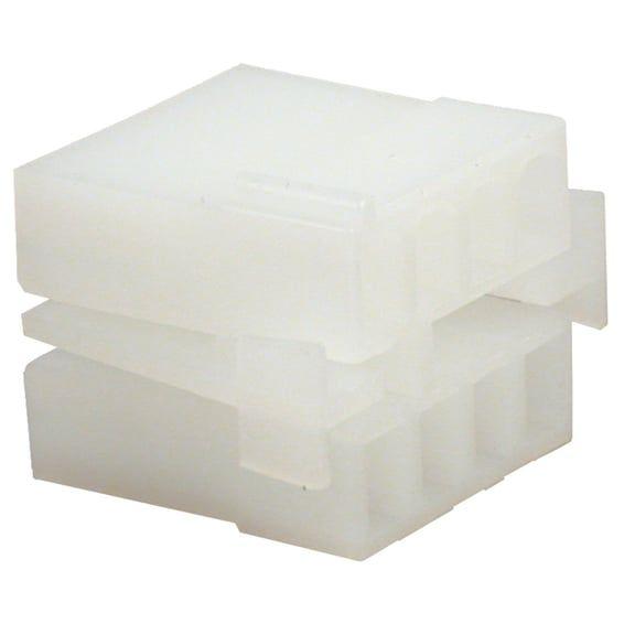 NAMZ, AMP/TE connector. White, plug, 8-pins