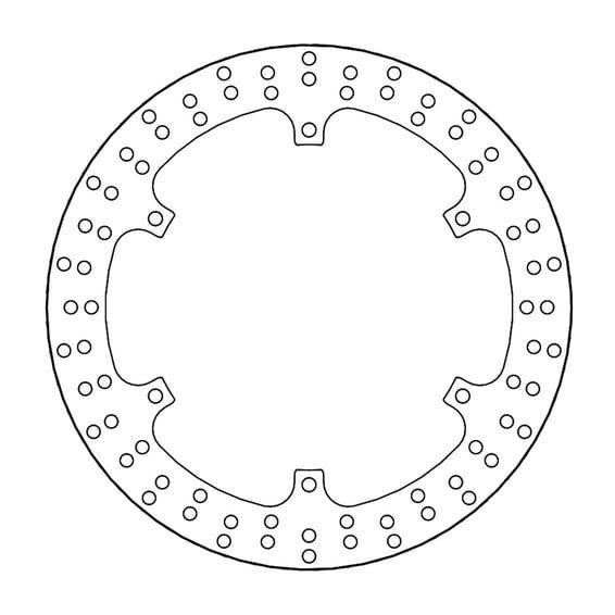 Halo series fixed brake rotor