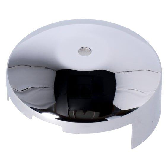 Starter motor end cover. Chrome
