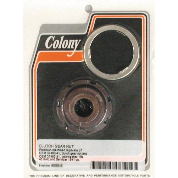 clutch gear nut