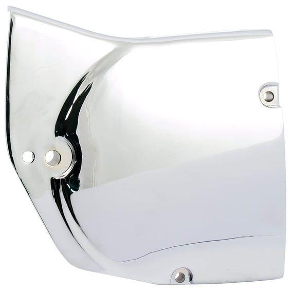 XL Sportster transmission sprocket cover. Chrome