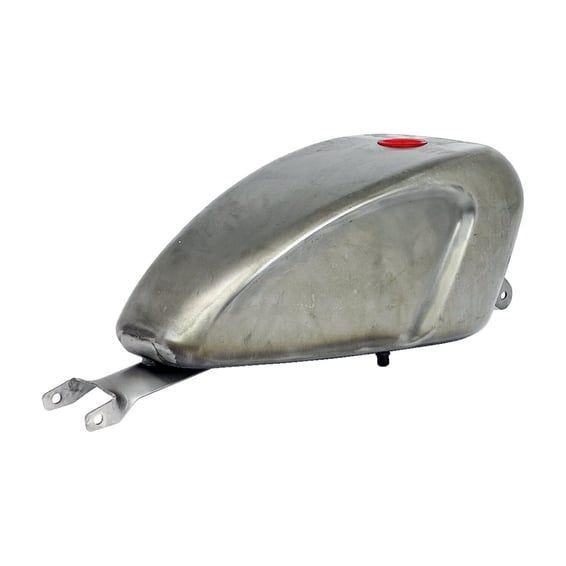 Legacy, 3.3 gallon XL Sportster gas tank. dished. fuel inj.