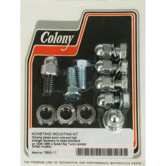 jiffy mount kit. Chrome acorn