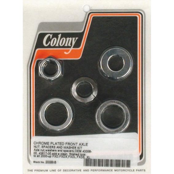 axle spacer kit front, smooth