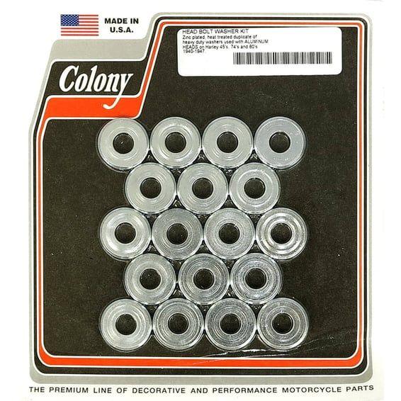 head bolt washer set. Zinc