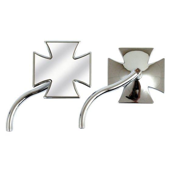 Maltese mirror set, with styled stem