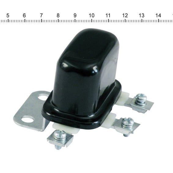Starter relay, mechanical. Black
