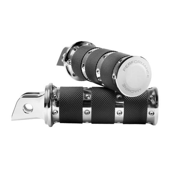 XLS rider foot pegs. Chrome
